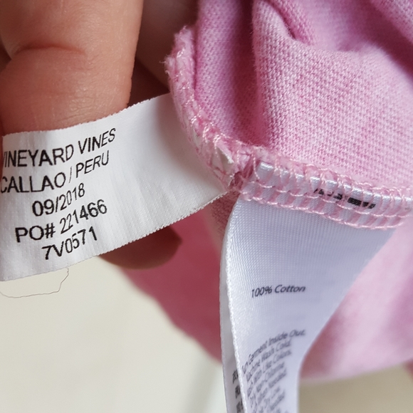XL [M] 100% COTTON PINK VINEYARD VINES HOODIE TOP - Picture 11 of 13